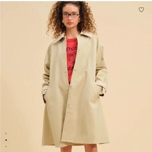 For Love And Lemons Gabardine Trench Coat - LIKE NEW